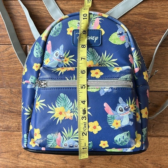 disney loungefly mini backpack blue Cinderella Once Upon a Dream Series clean PU material and is easy to care for. Loungefly Disney Gamer Stitch Mini